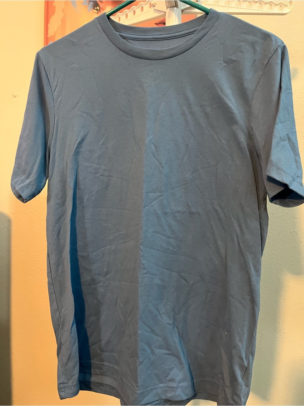 George Men's Short Sleeve Crew T-Shirt in Slate Blue